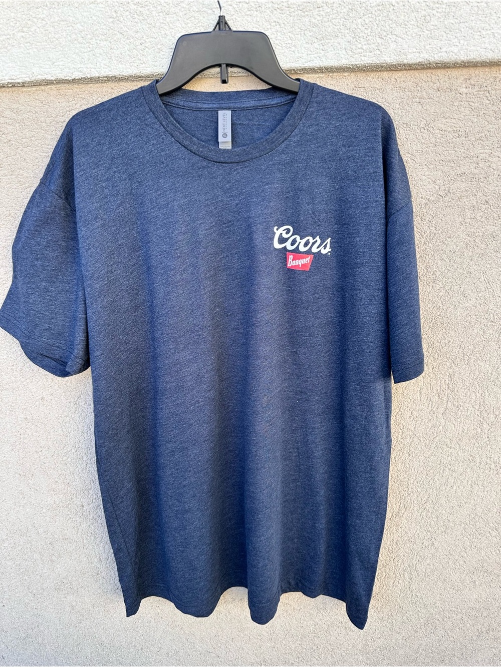 Next Level Apparel Navy Blue Coors Banquet Short-Sleeve T-Shirt NWOT